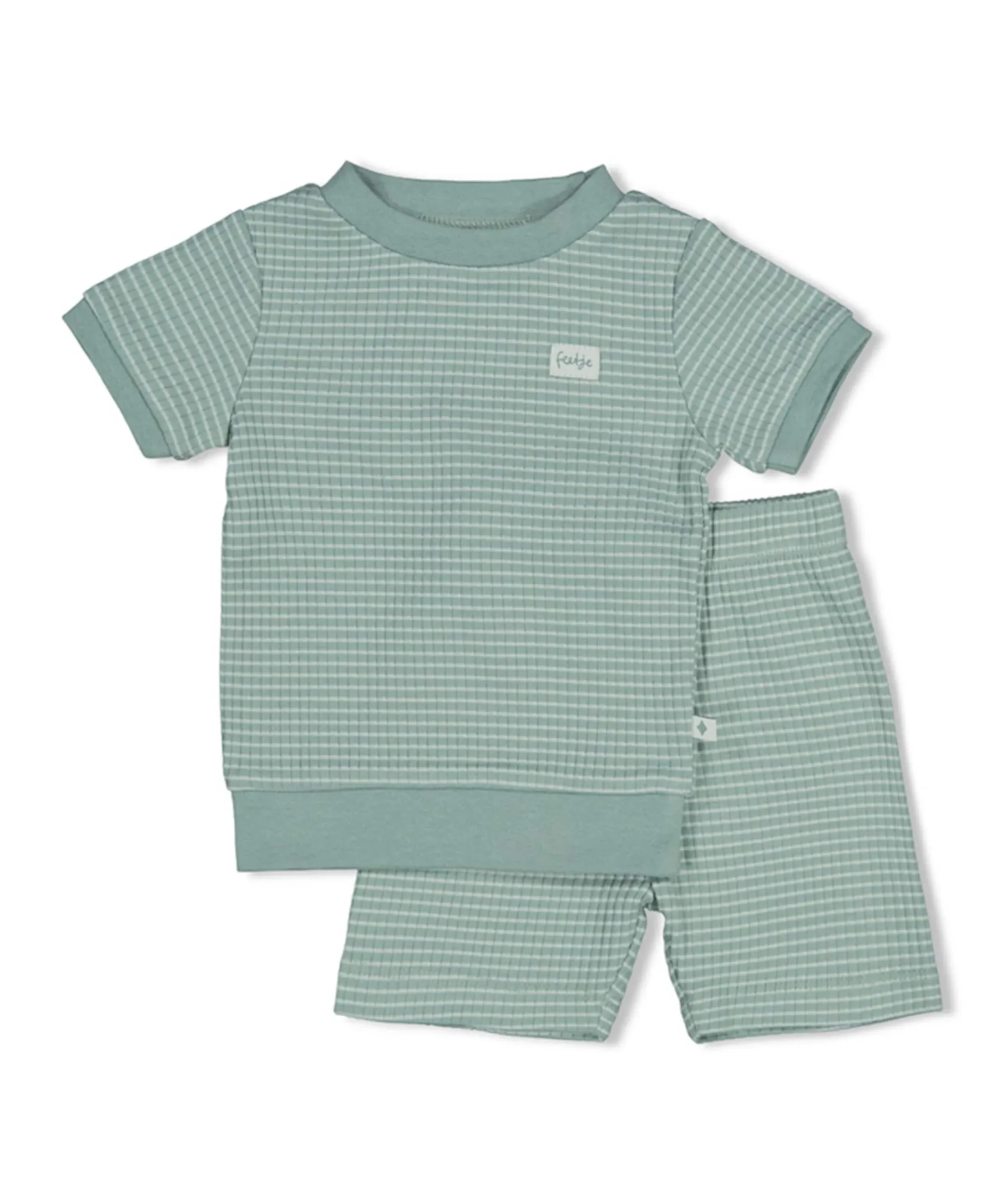Uniseks pyjamaset groen