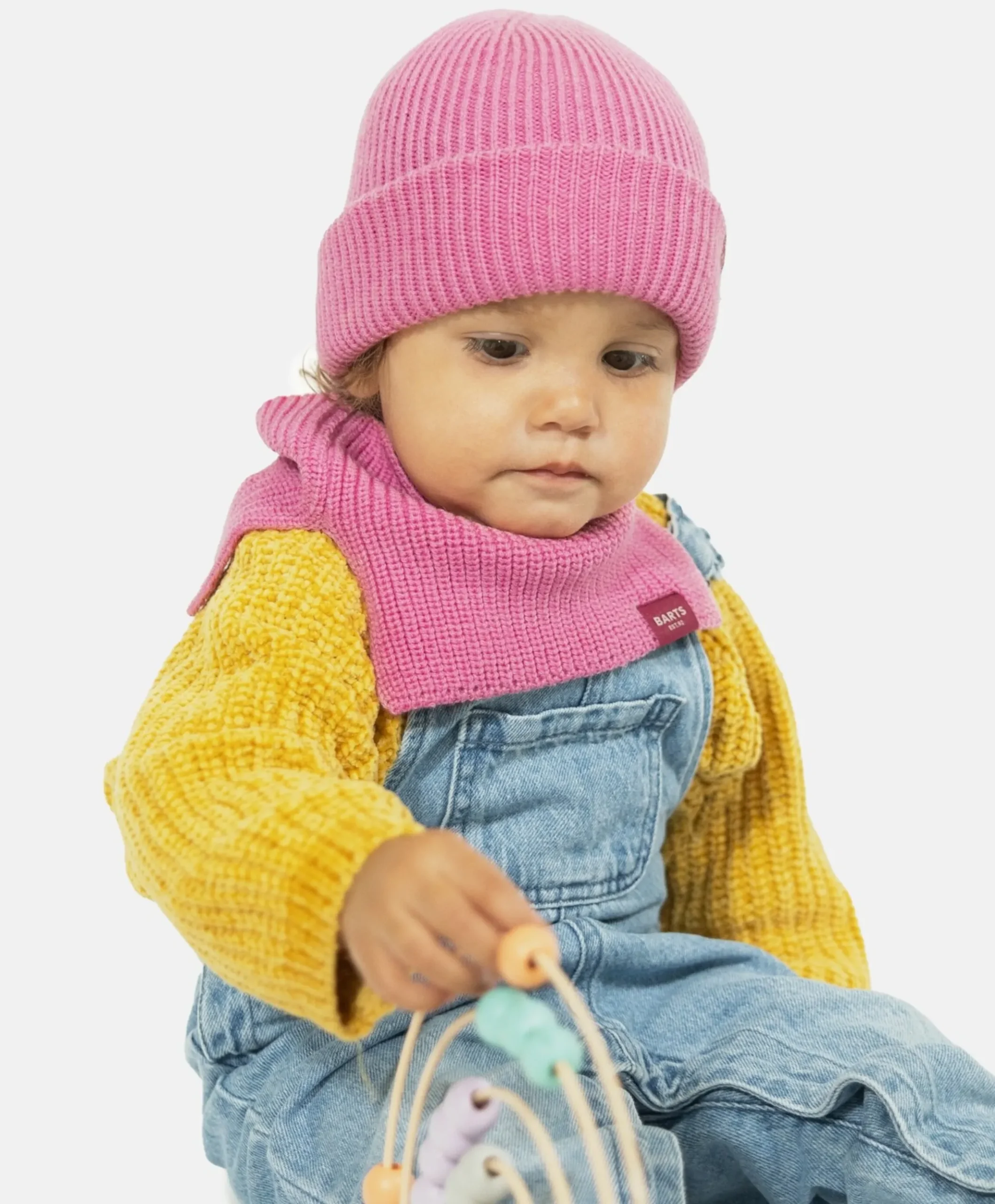 Uniseks sjaal roze