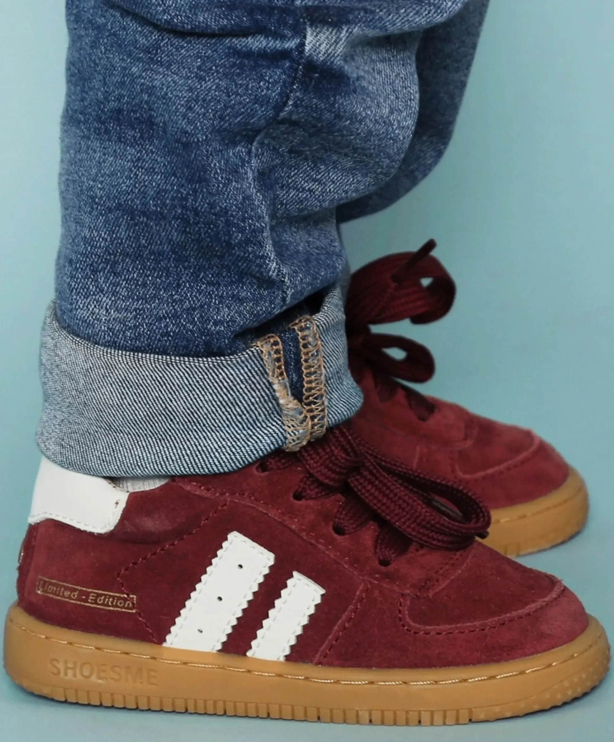 uniseks sneakers bordeaux