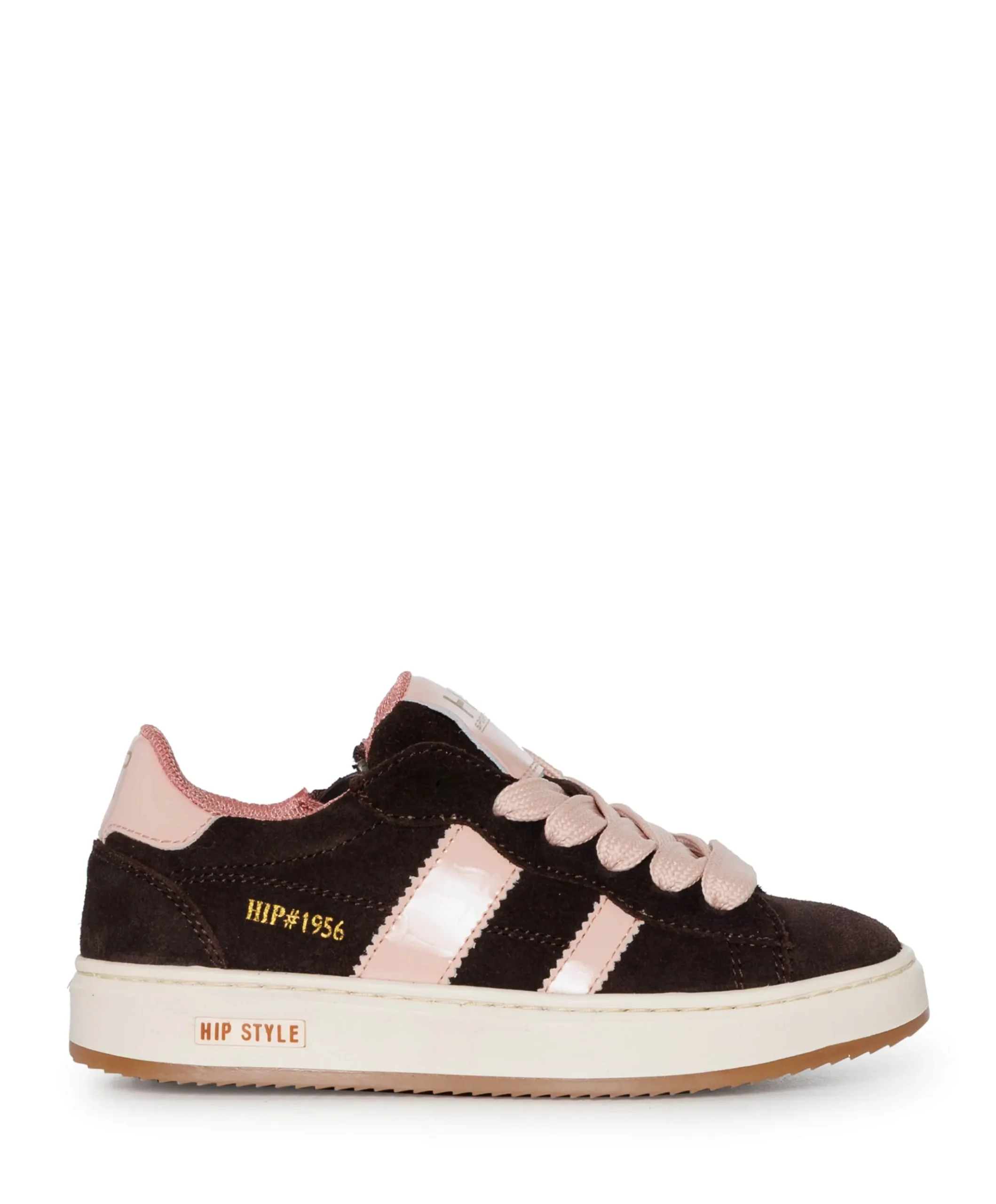 uniseks sneakers bruin