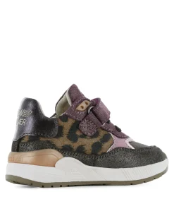 uniseks sneakers bruin