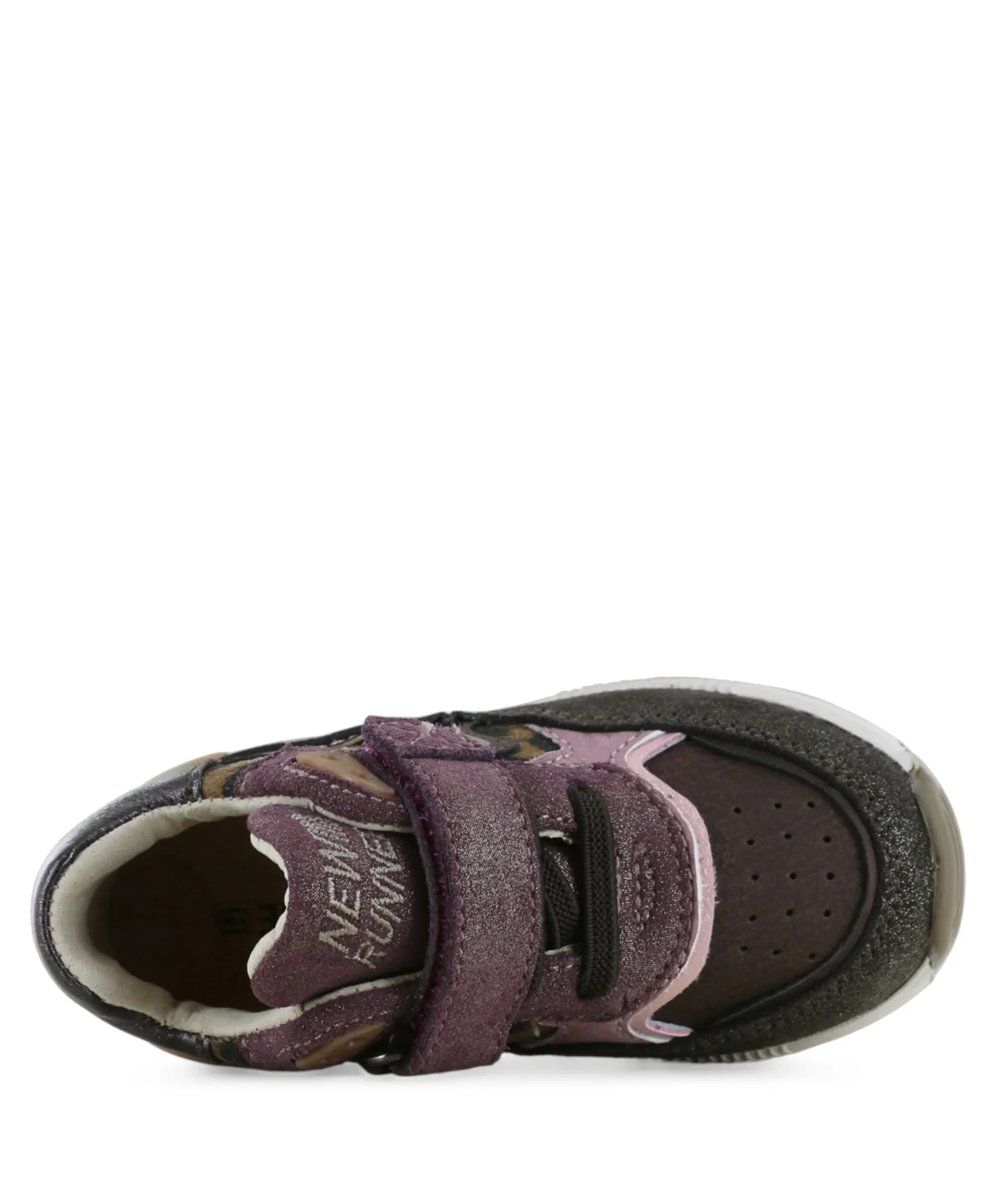 uniseks sneakers bruin