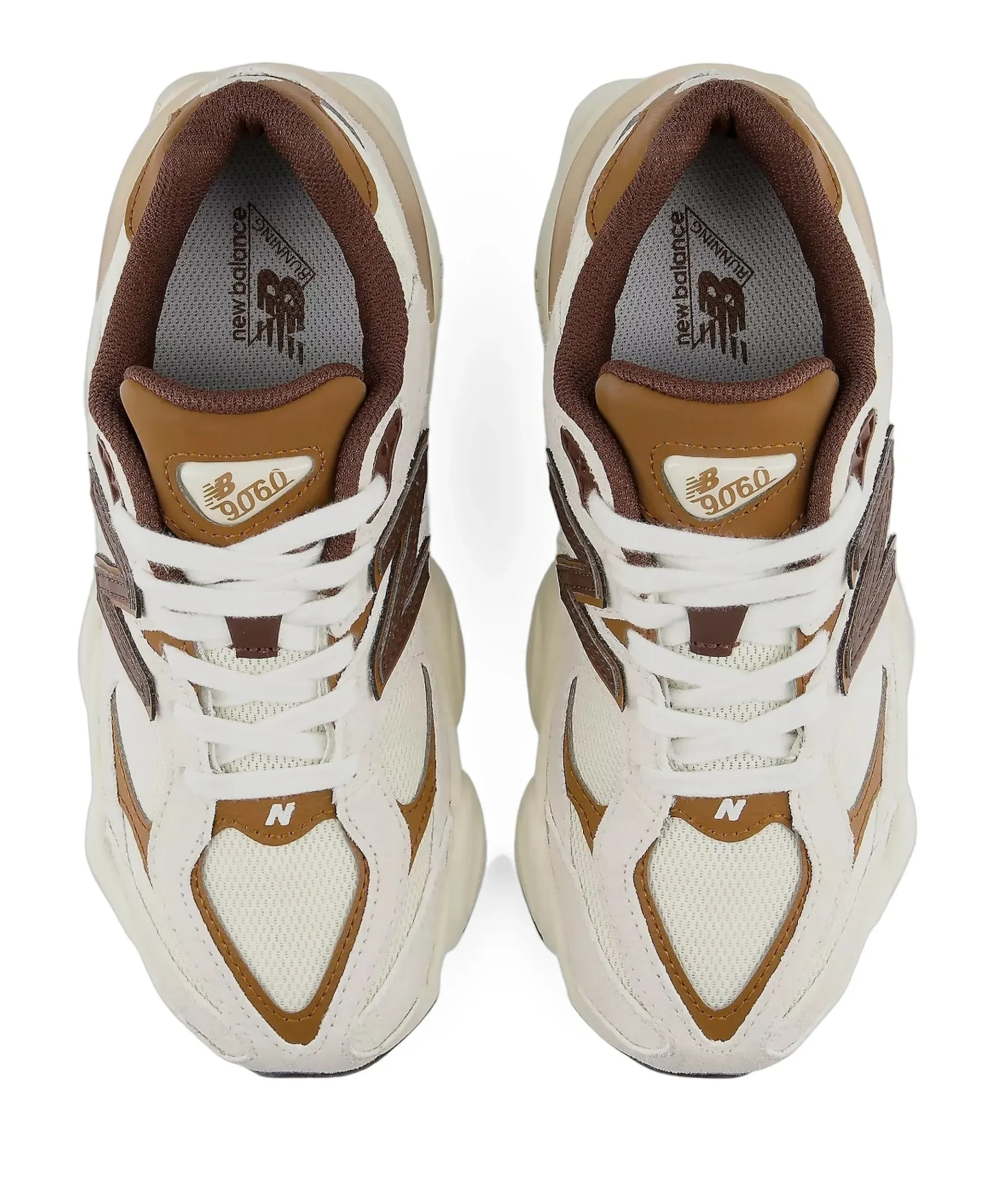 9060 uniseks sneakers ecru