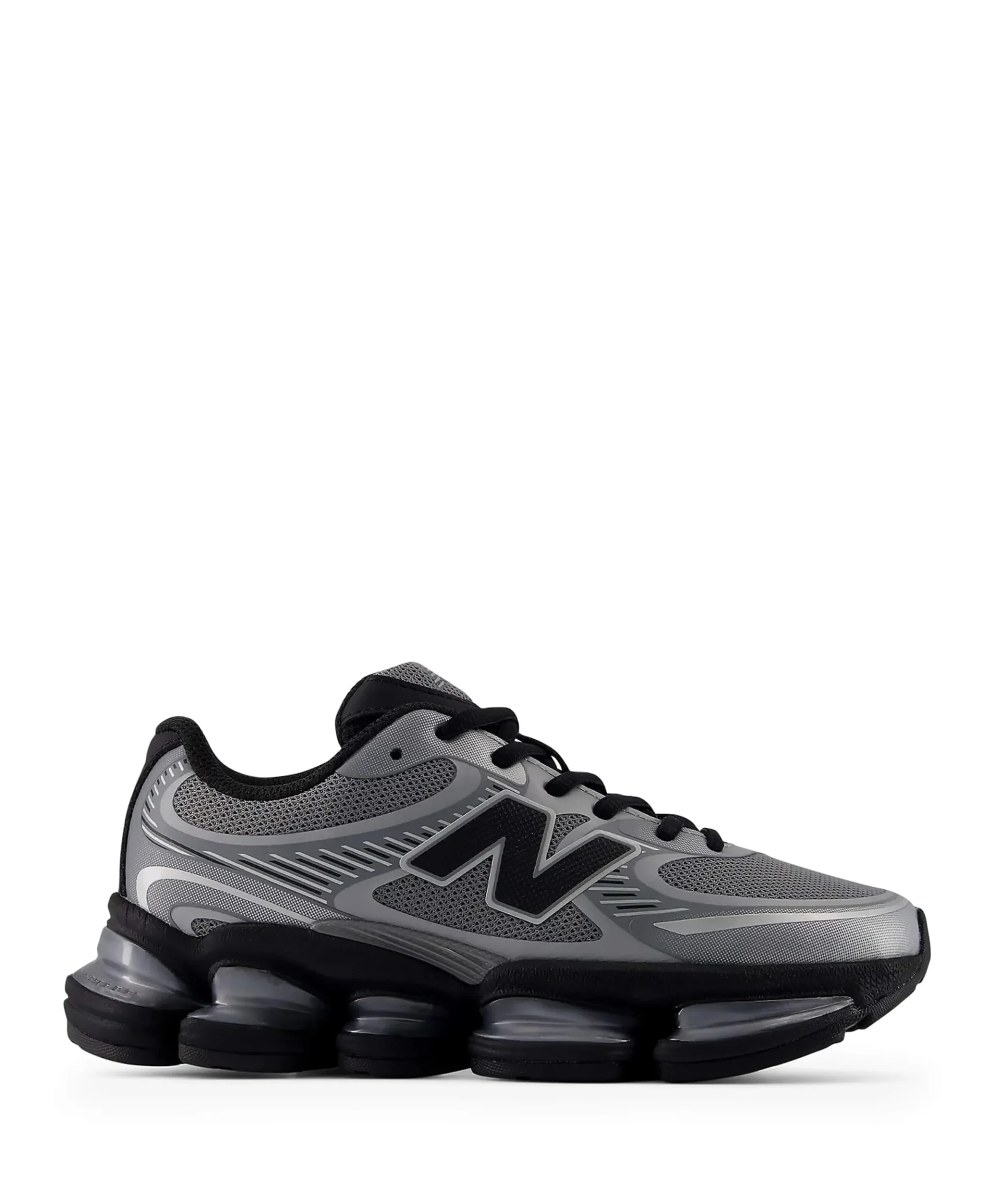 2000 uniseks sneakers zwart