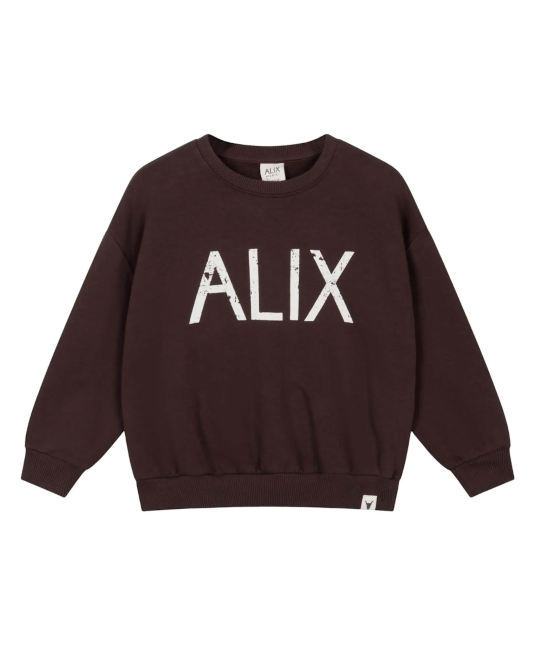Uniseks sweater bruin