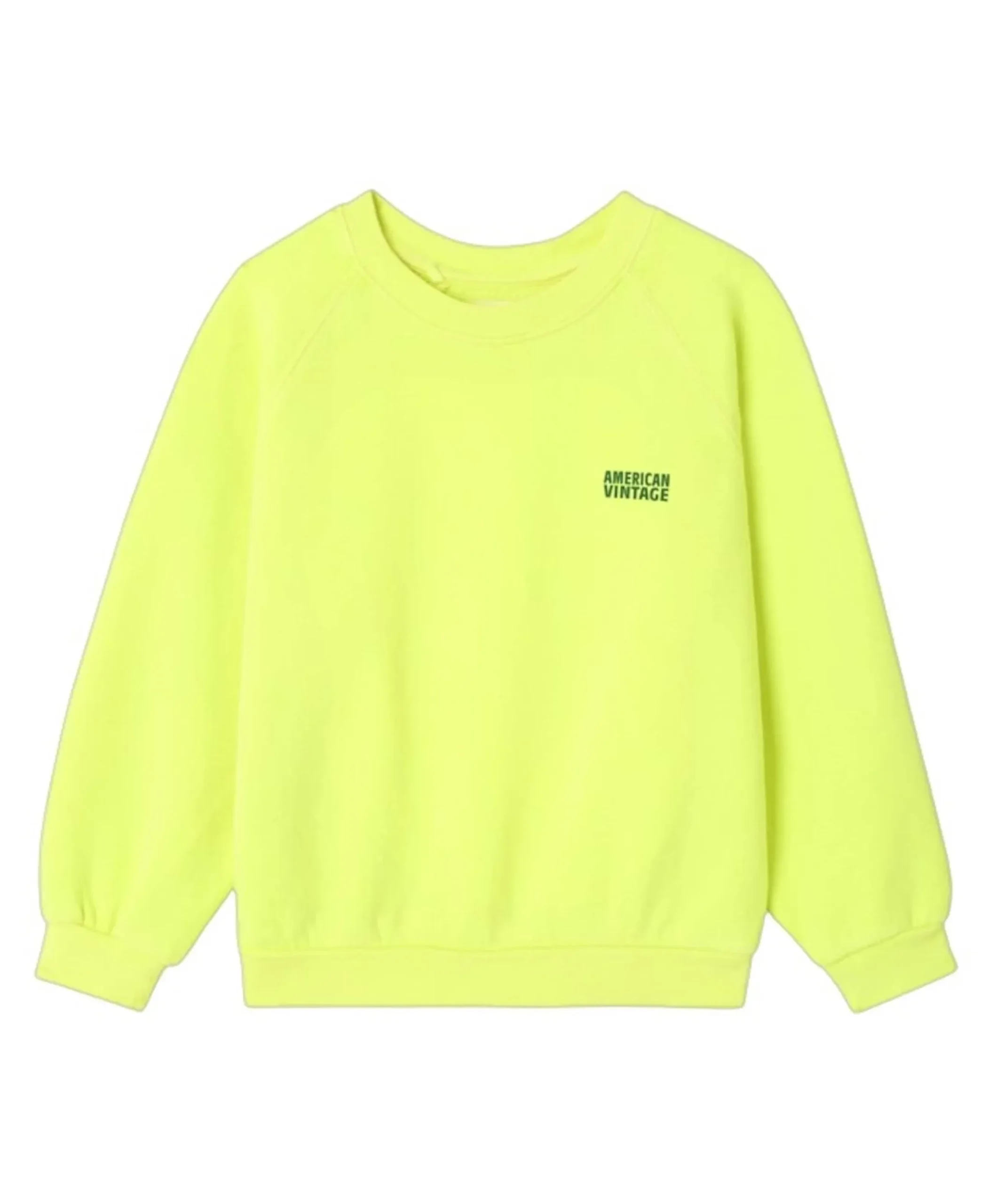 Uniseks sweater geel