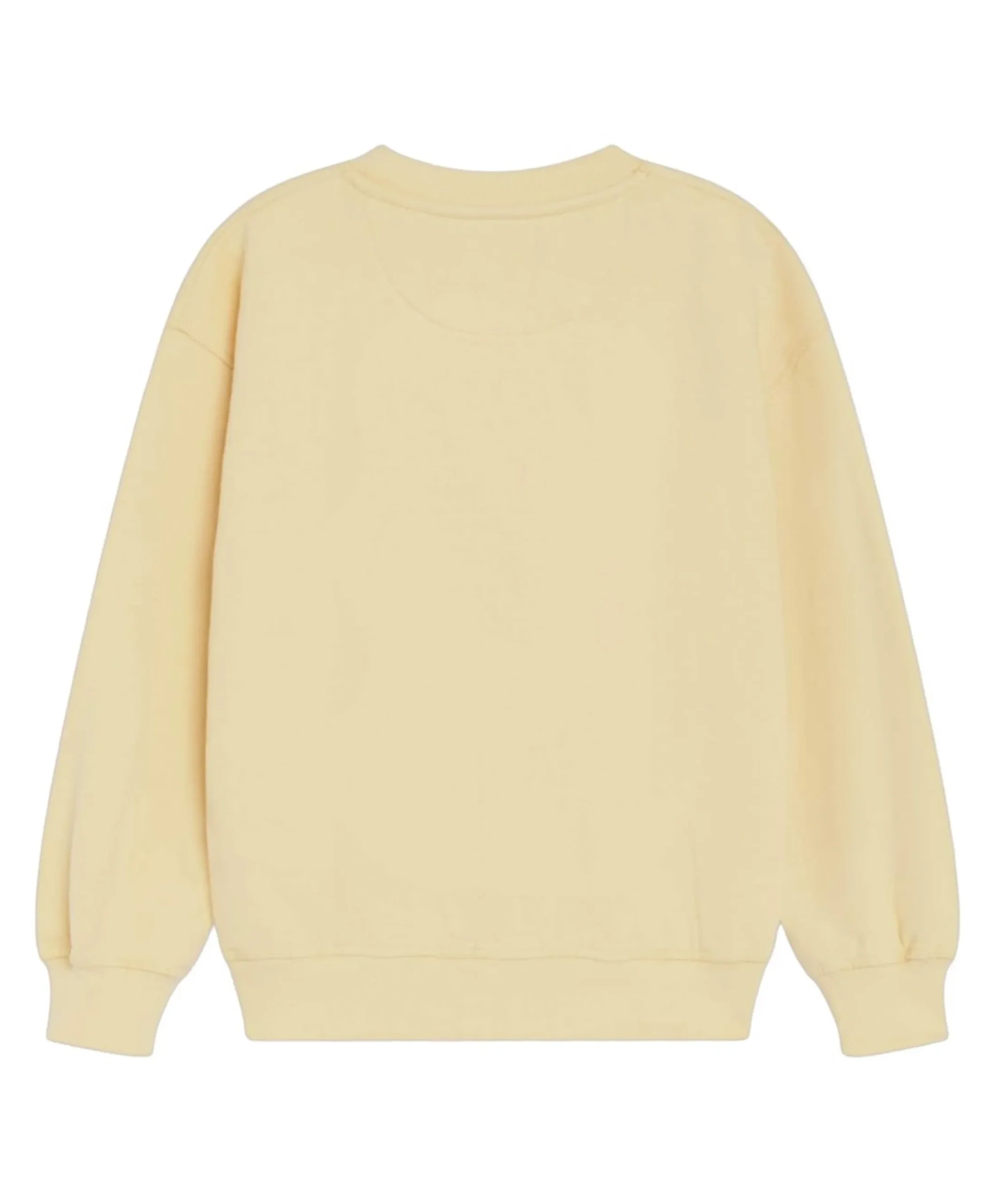 Uniseks sweater geel