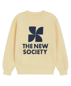 Uniseks sweater geel