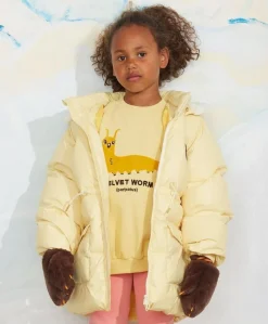 Uniseks sweater geel