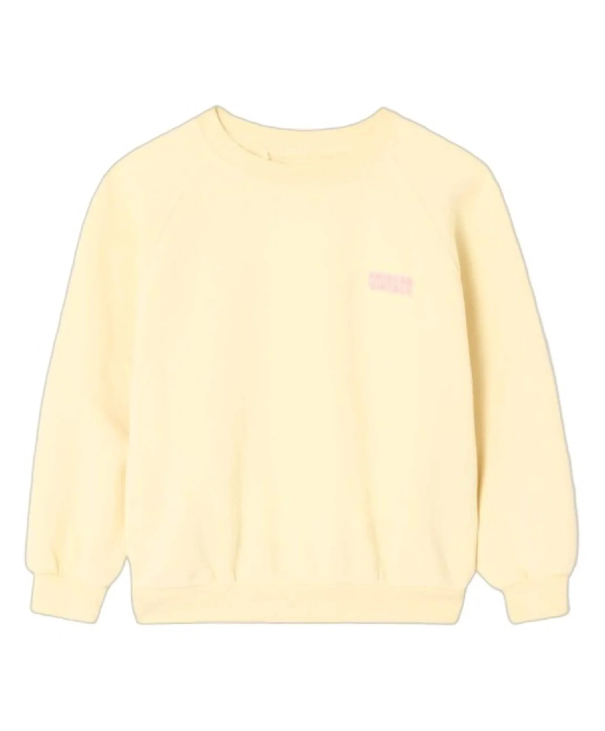 Uniseks sweater geel