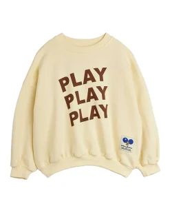 Uniseks sweater geel