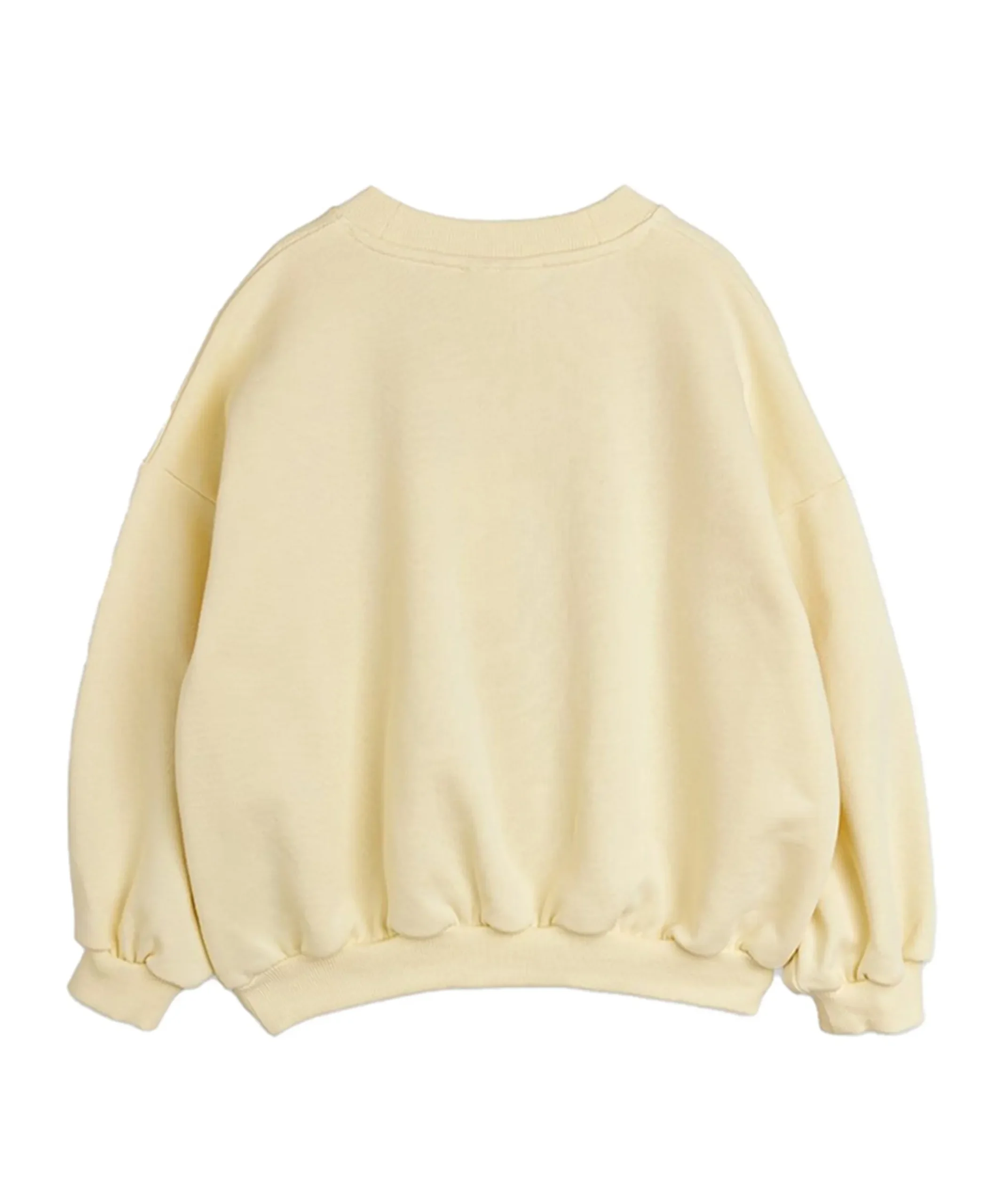 Uniseks sweater geel