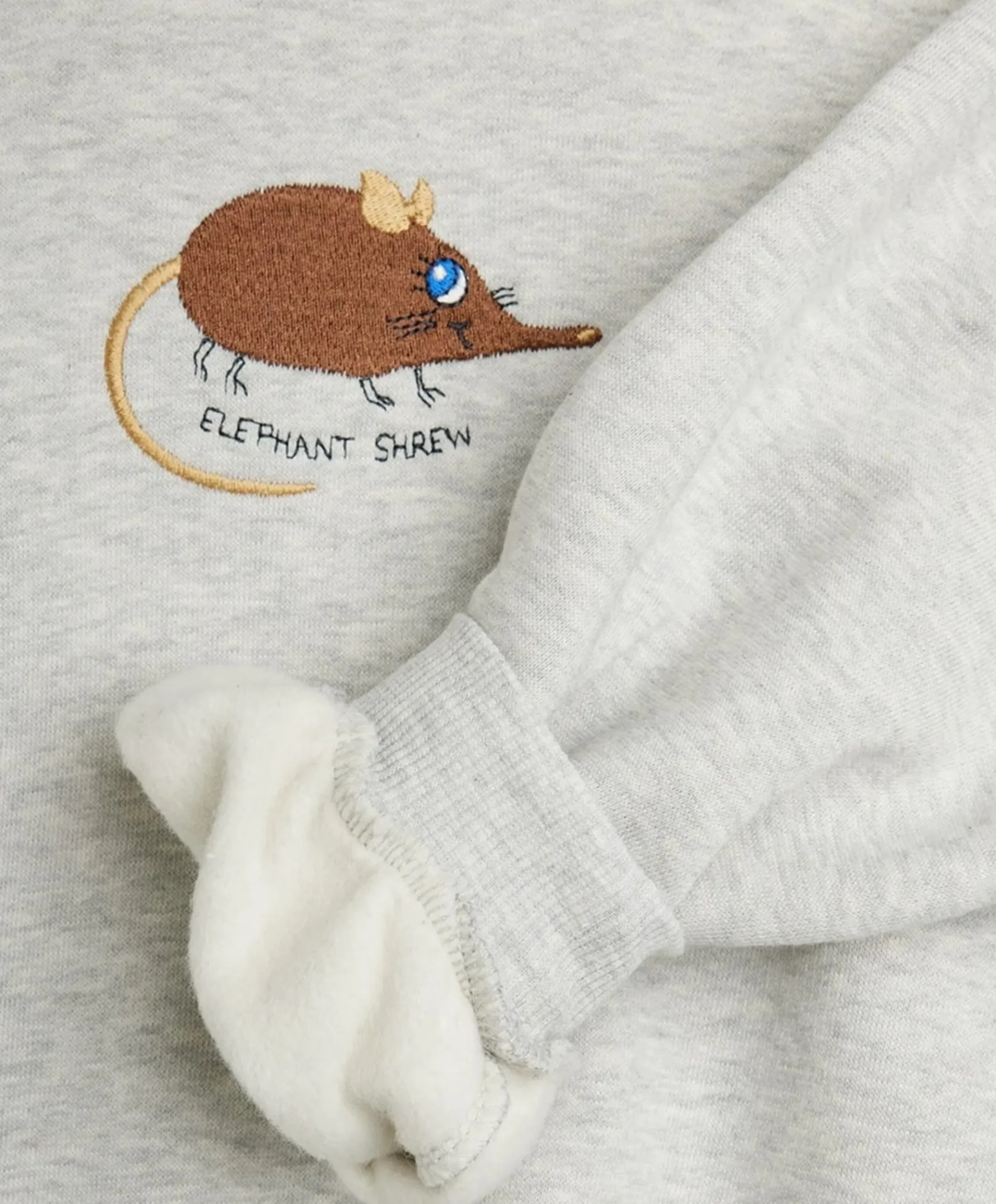 Uniseks sweater grijs