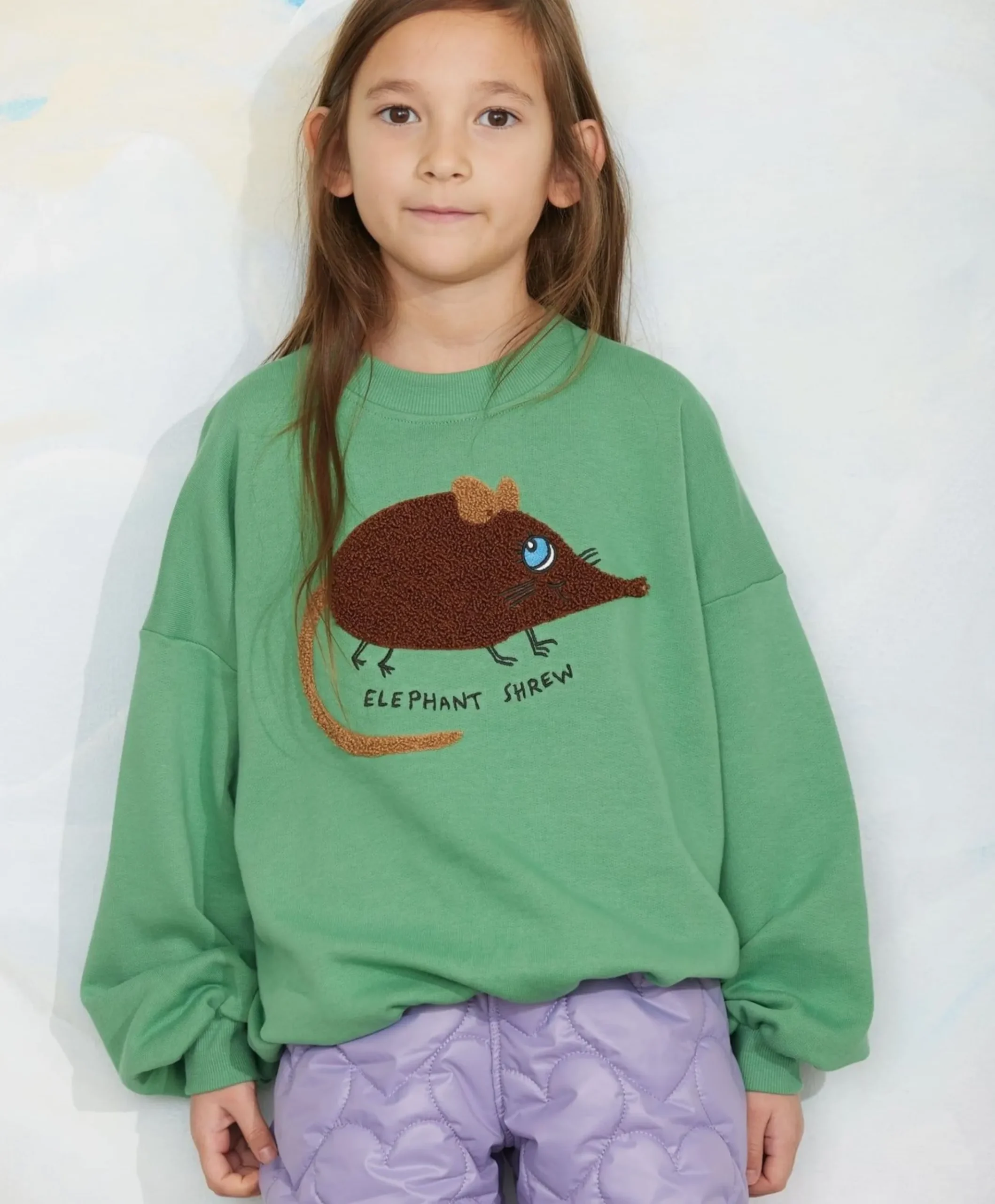 Uniseks sweater groen