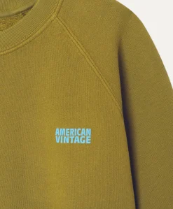 Uniseks sweater groen