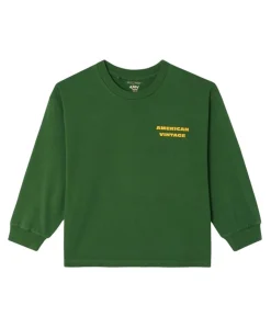 Uniseks sweater groen