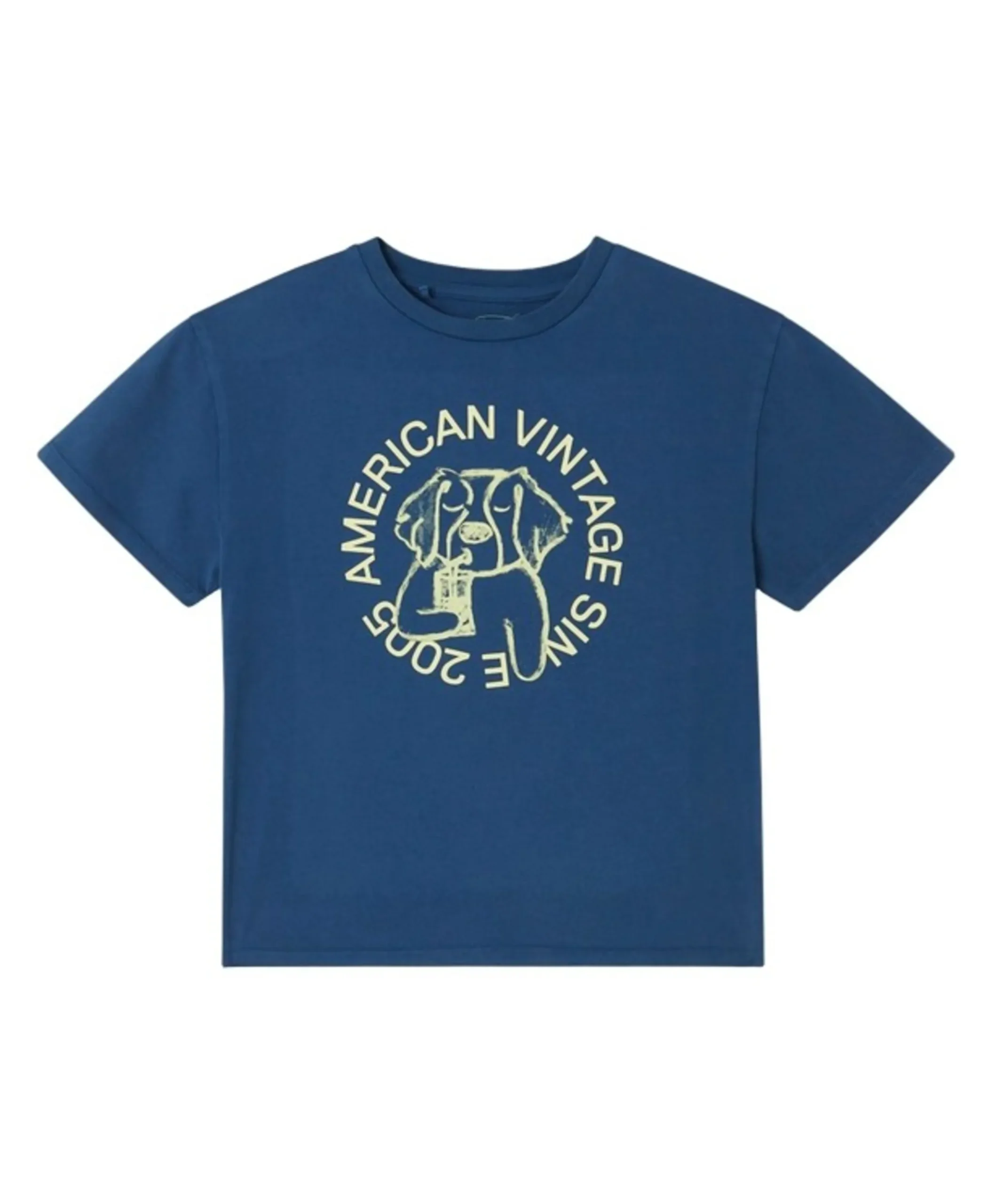 Uniseks T-shirt blauw