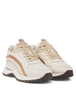 Usher Lott dames sneakers ecru