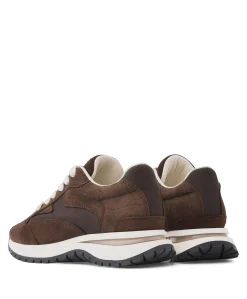 Usher Riggs dames sneakers bruin