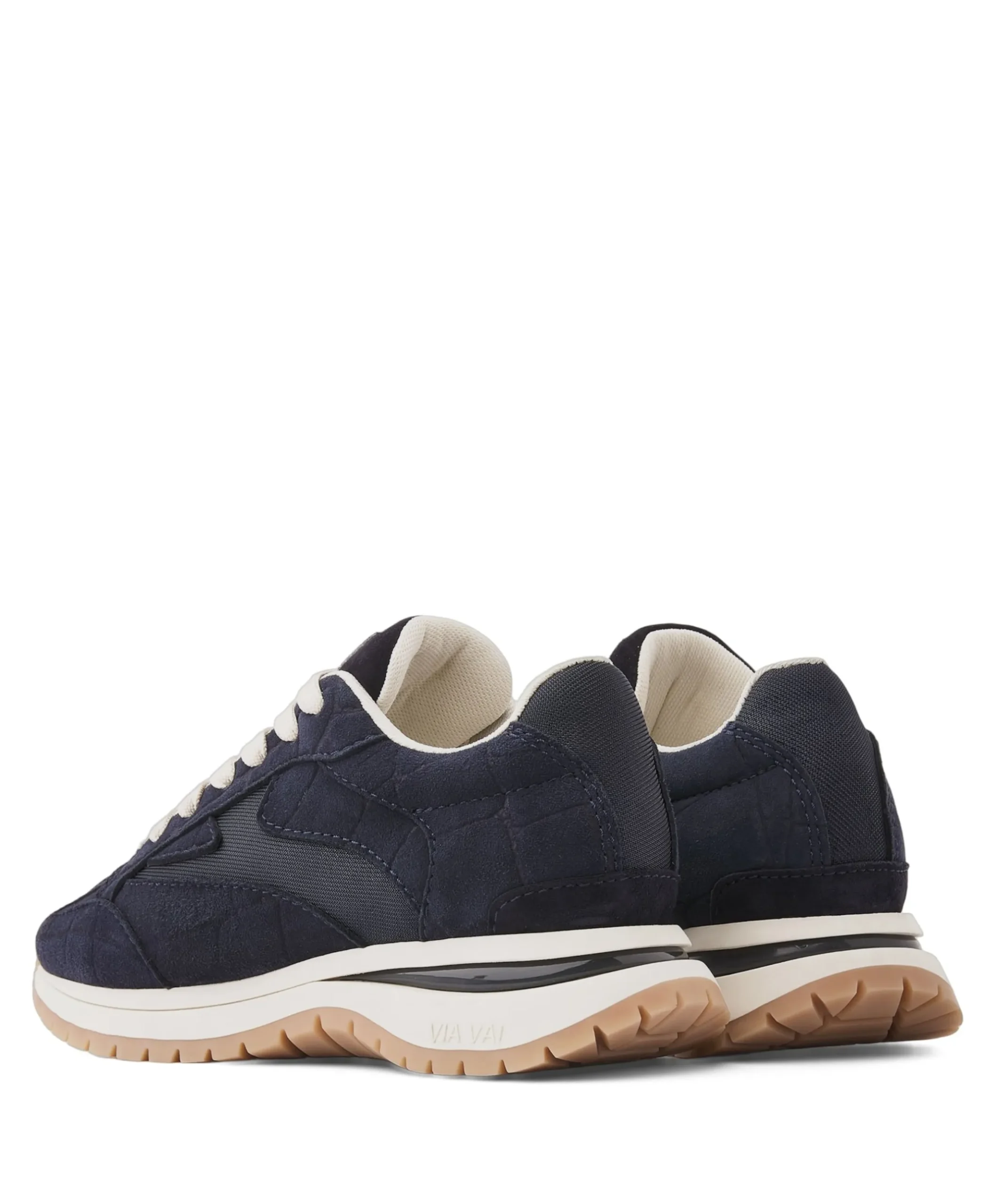 Usher Riggs dames sneakers zwart
