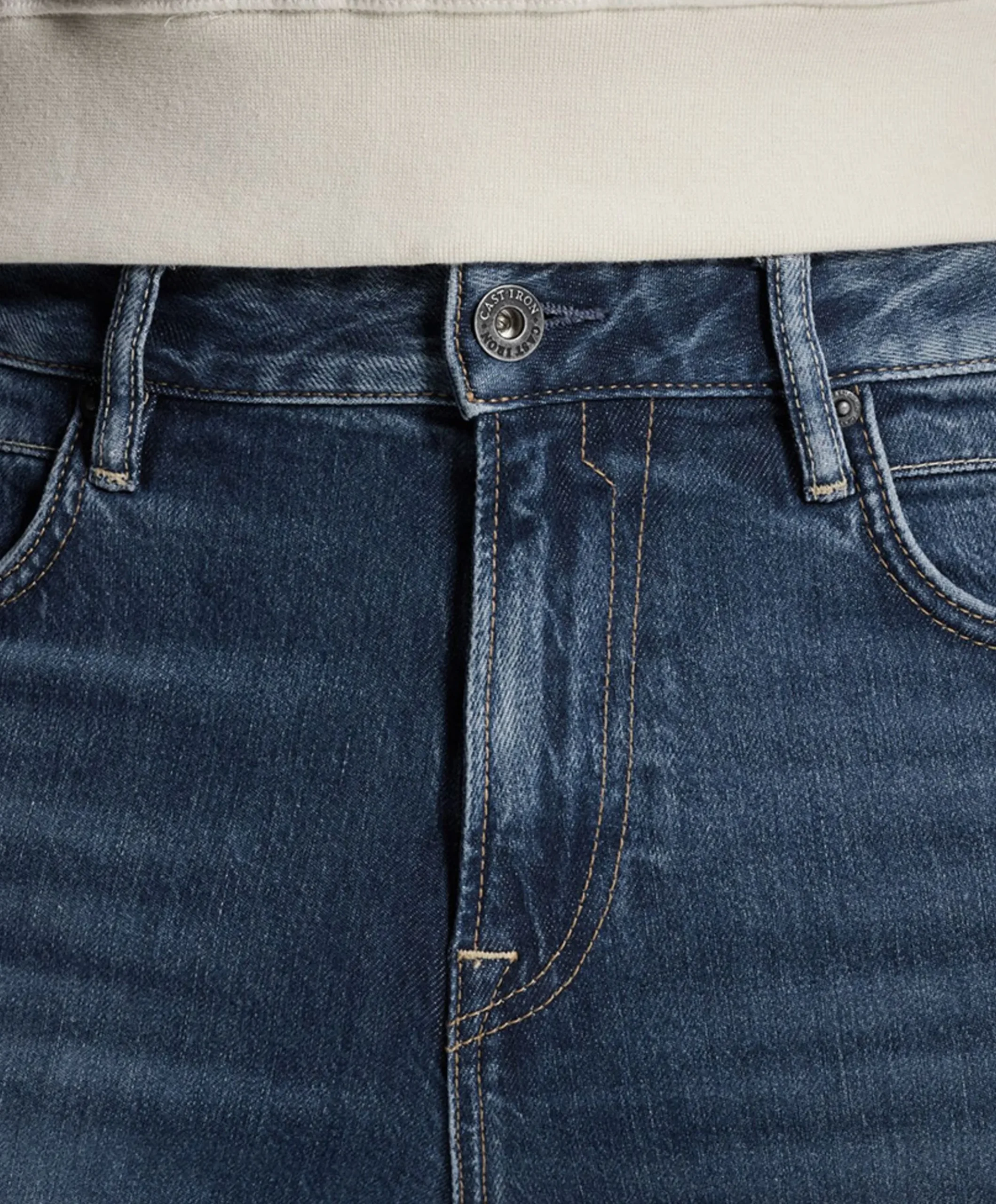 VALVER REGULAR DURABLE VINTAGE WAS heren jeans blauw