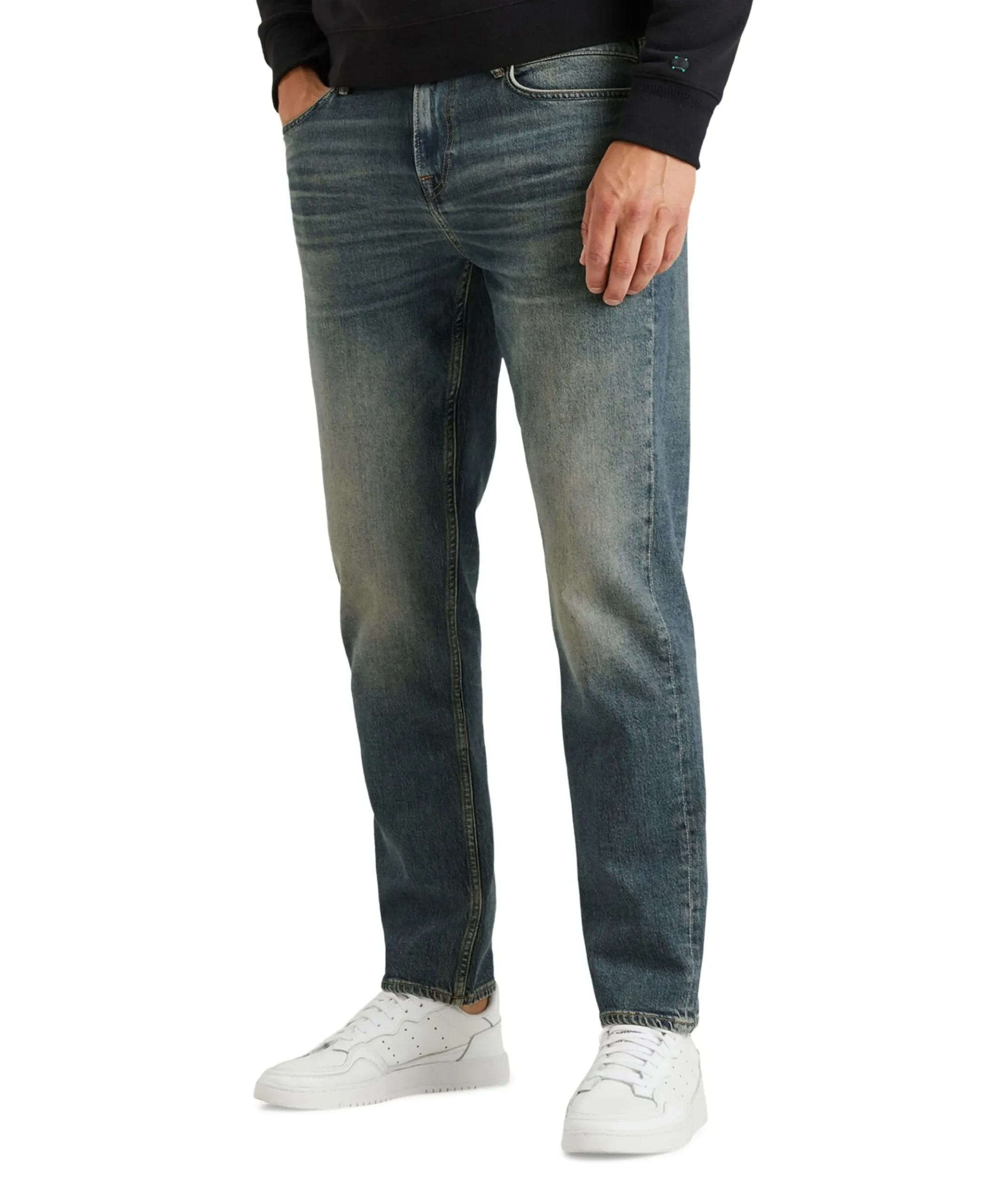 VALVER REGULAR DURABLE VINTAGE WAS heren jeans blauw