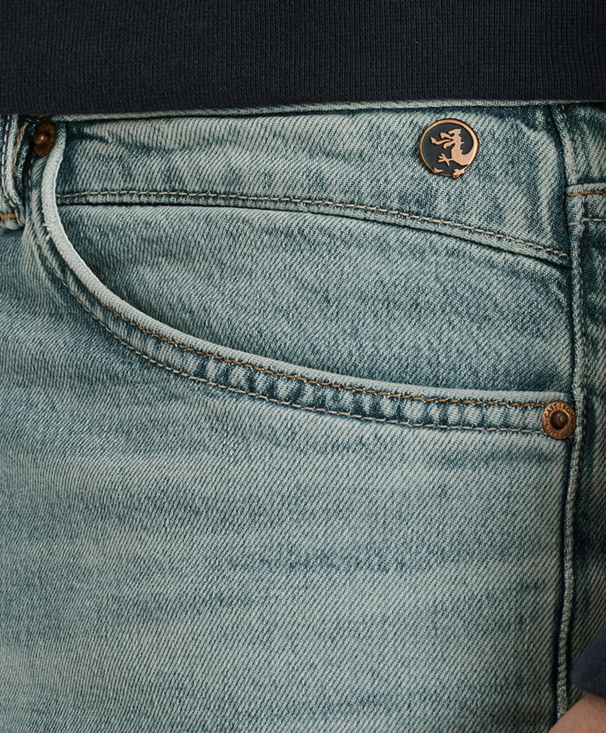 VALVER REGULAR DURABLE VINTAGE WAS heren jeans blauw