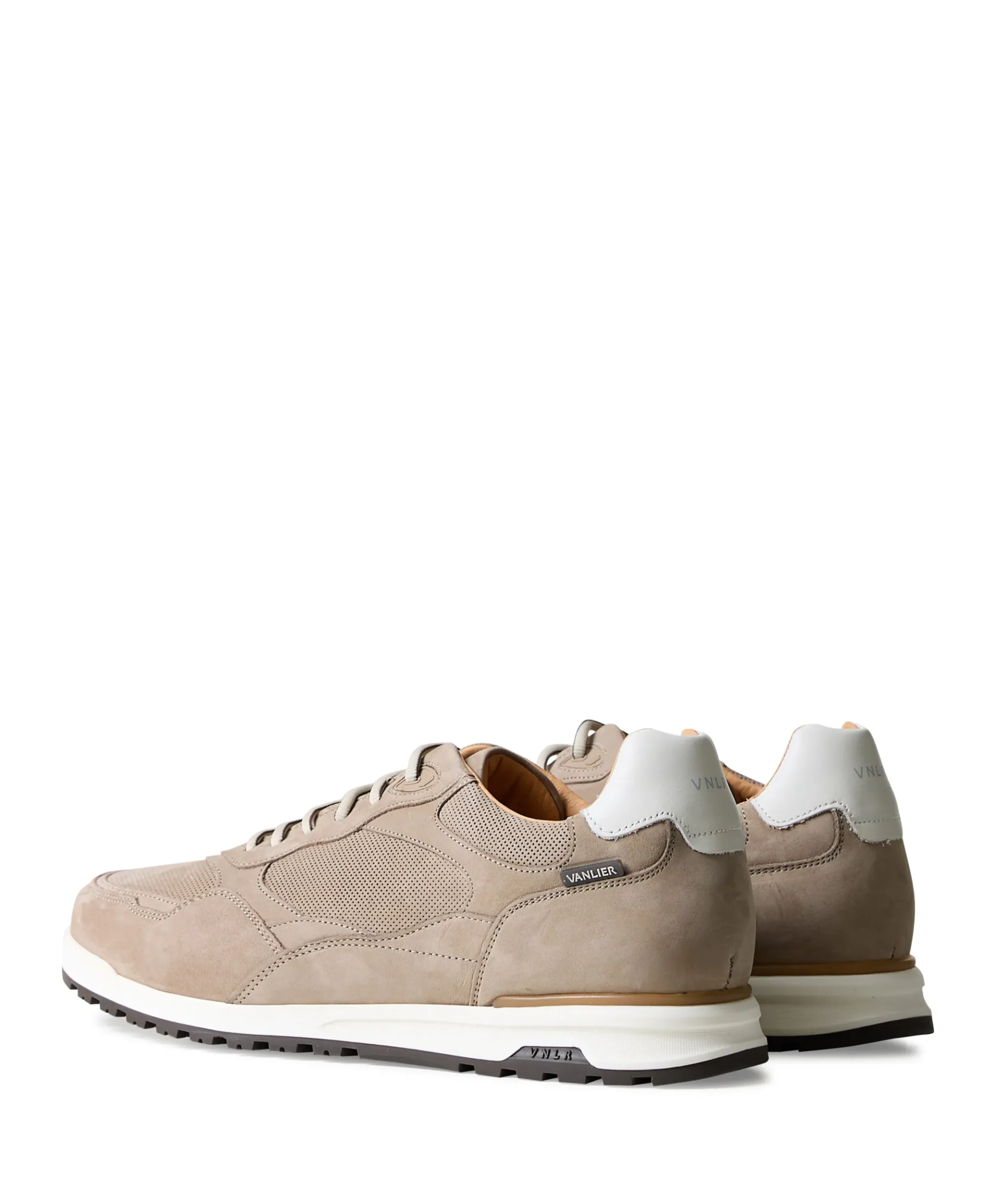 Veterschoenen beige