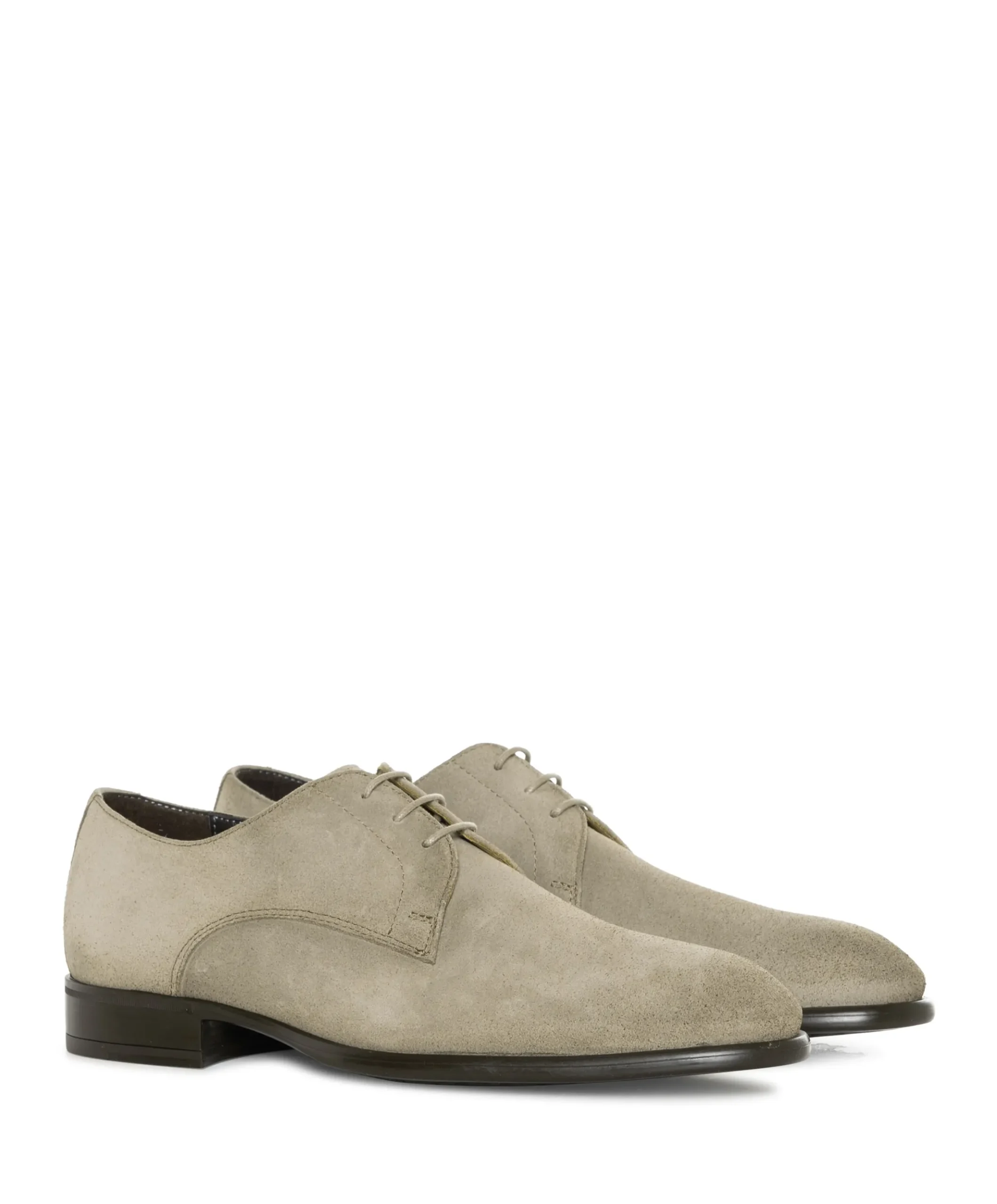 Veterschoenen beige