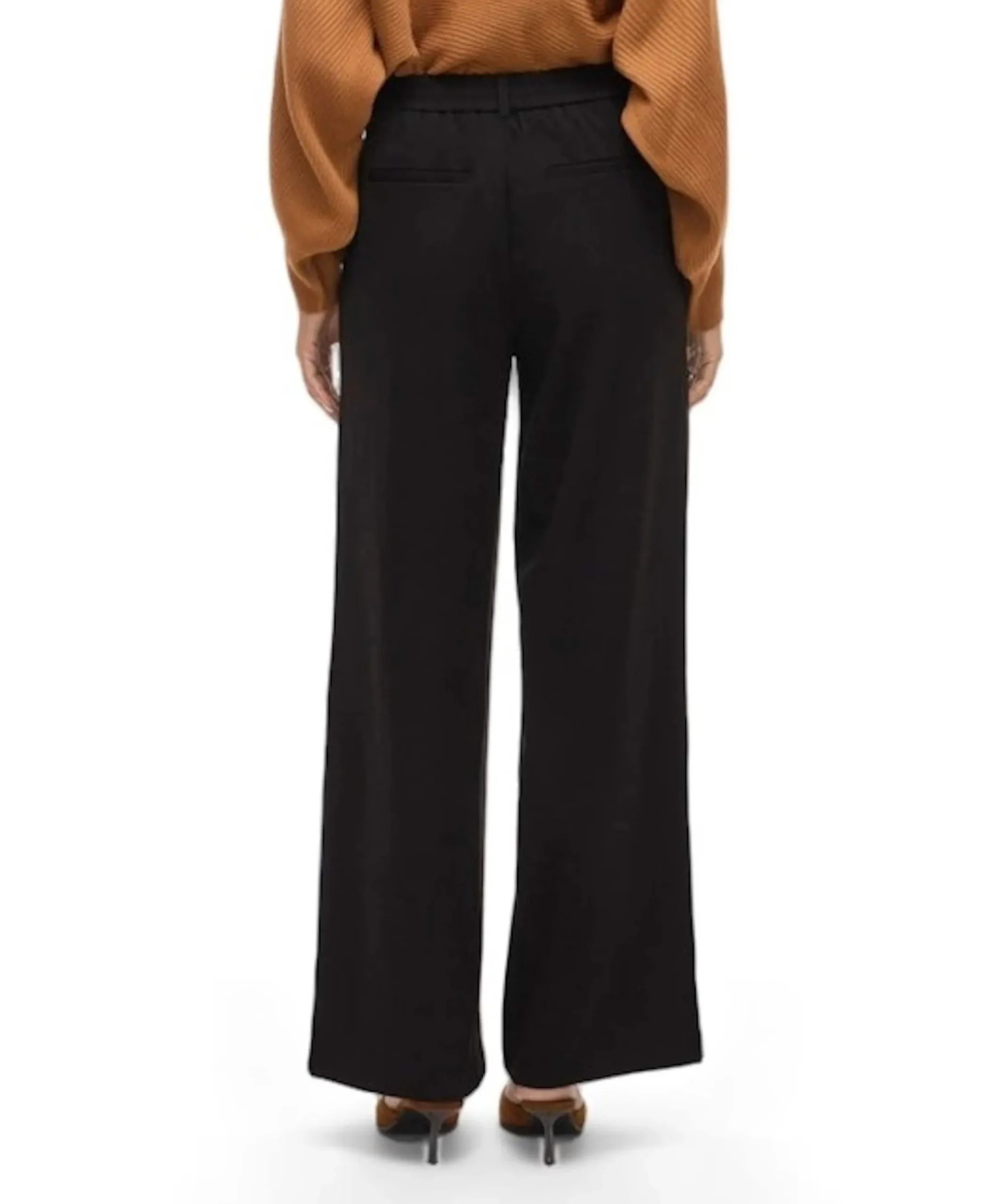VIVARONE HW WIDE PANT - NOOS zwart
