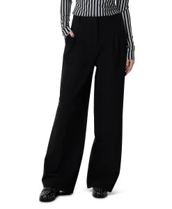 31148 VolaCC Long Pleat Pant dames pantalon zwart