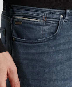 V7 RIDER INDIGO PURE WASH heren jeans blauw