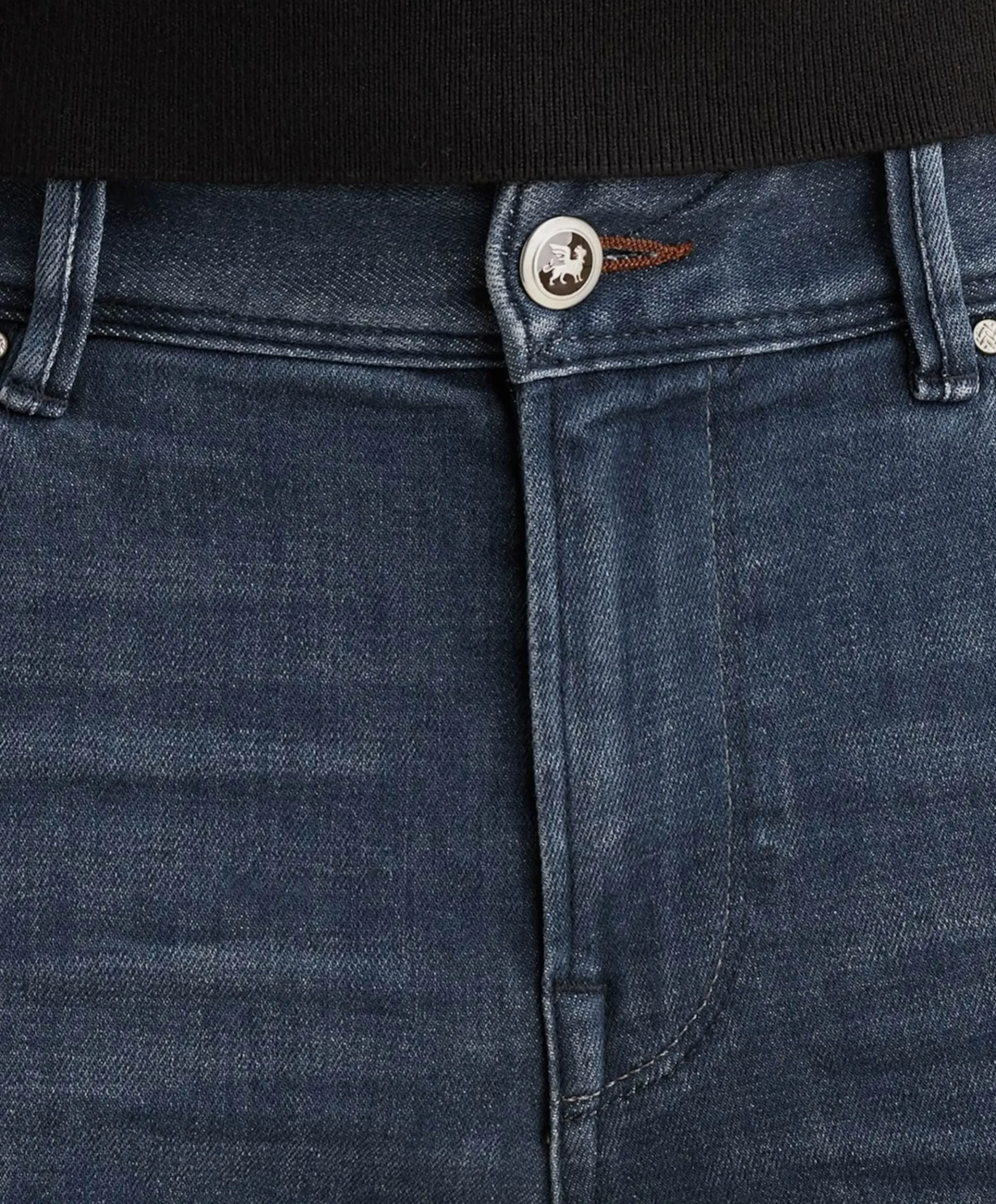 V7 RIDER INDIGO PURE WASH heren jeans blauw