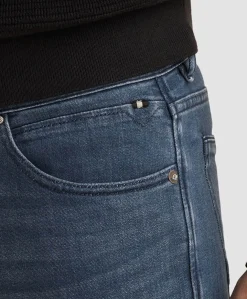 V7 RIDER INDIGO PURE WASH heren jeans blauw