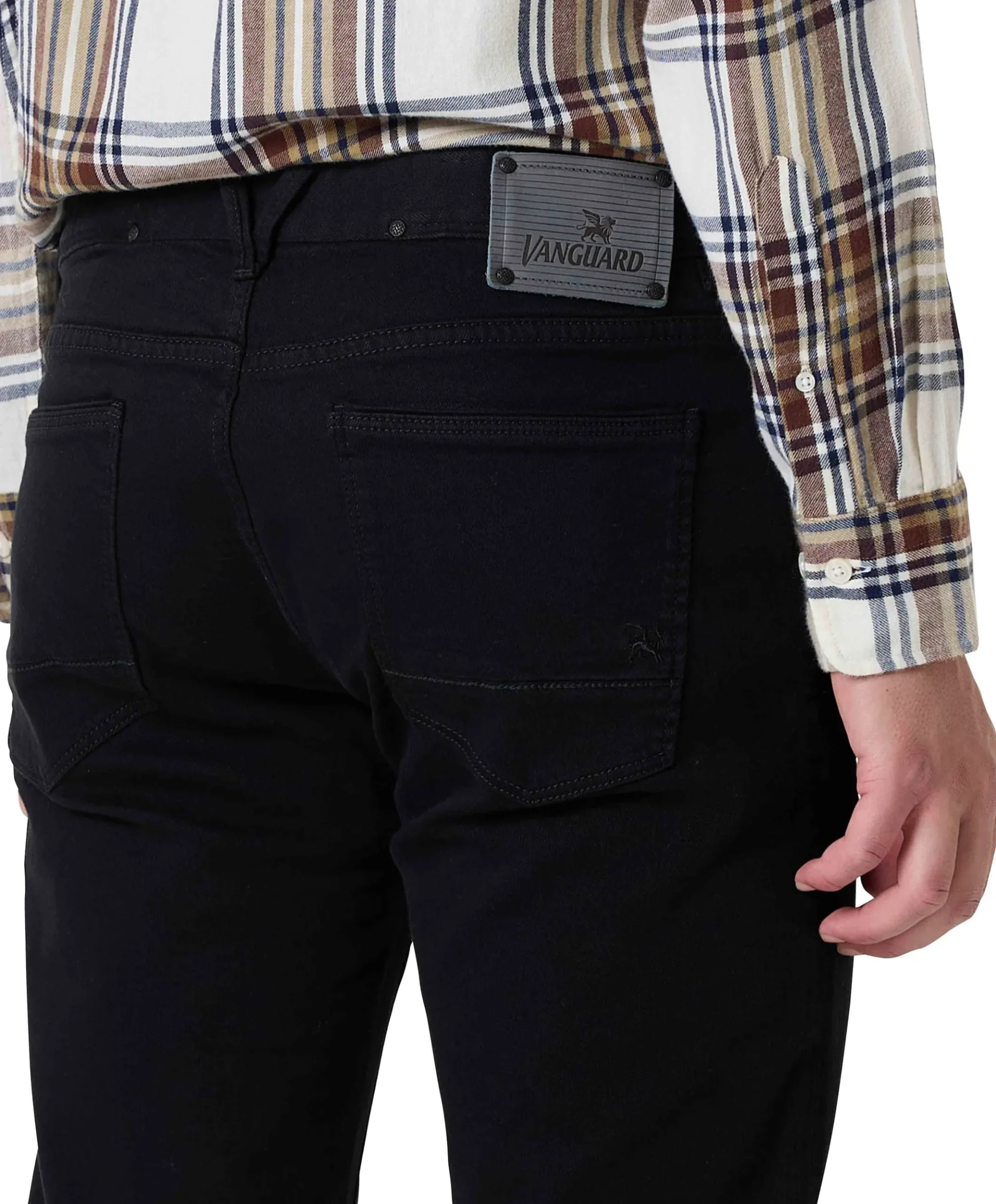 V7 RIDER INDIGO PURE WASH heren jeans zwart