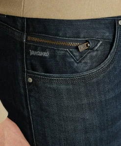 V850 RIDER STEEL INDIGO TINT slim fit jeans blauw