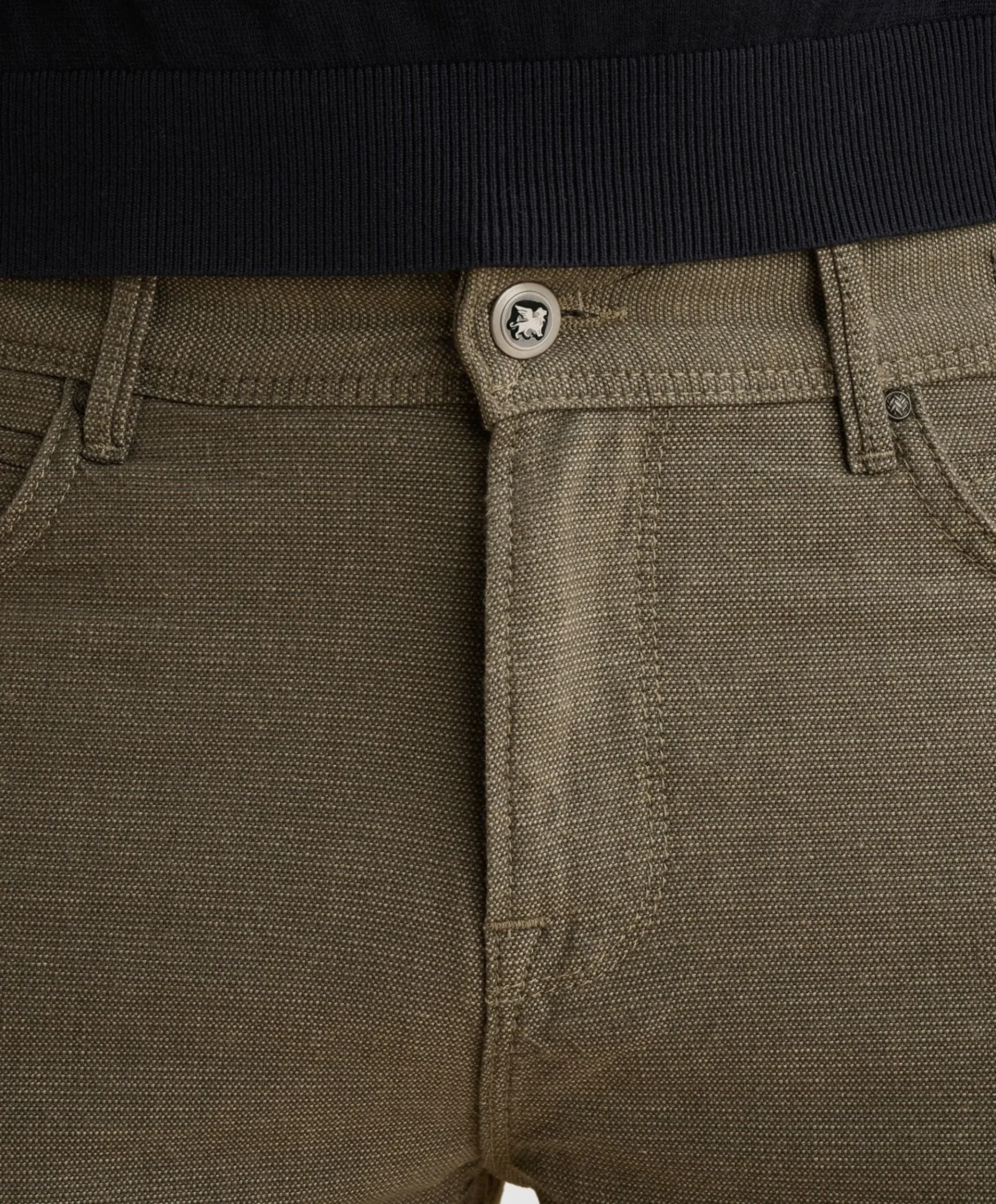 V7 RIDER 2.0 YARN DYED heren broek groen