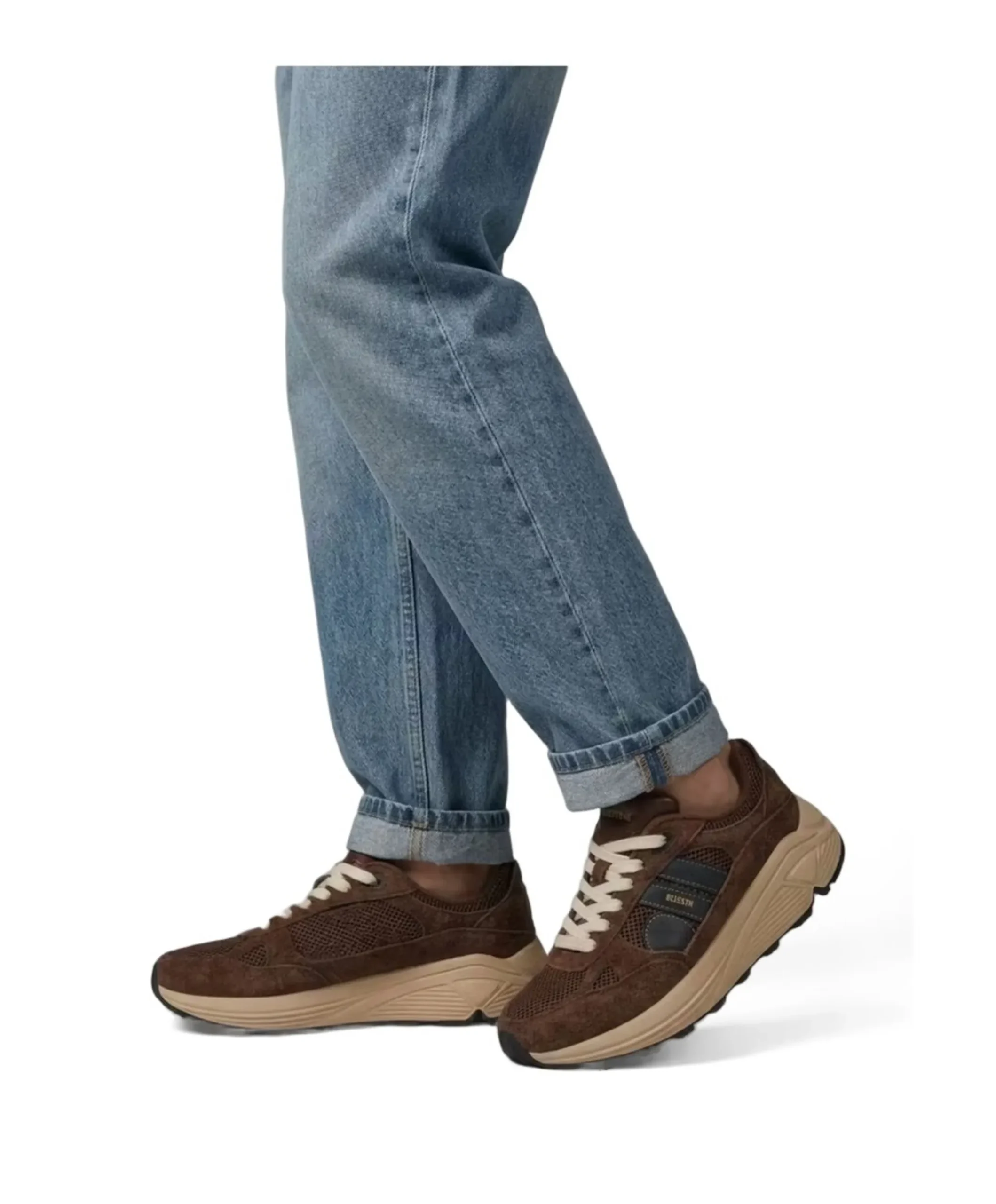 V-Riley heren sneakers bruin