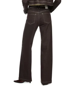 WARRI dames jeans bruin