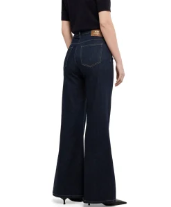 WIDE dames jeans blauw