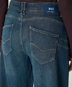 WIDE dames jeans blauw
