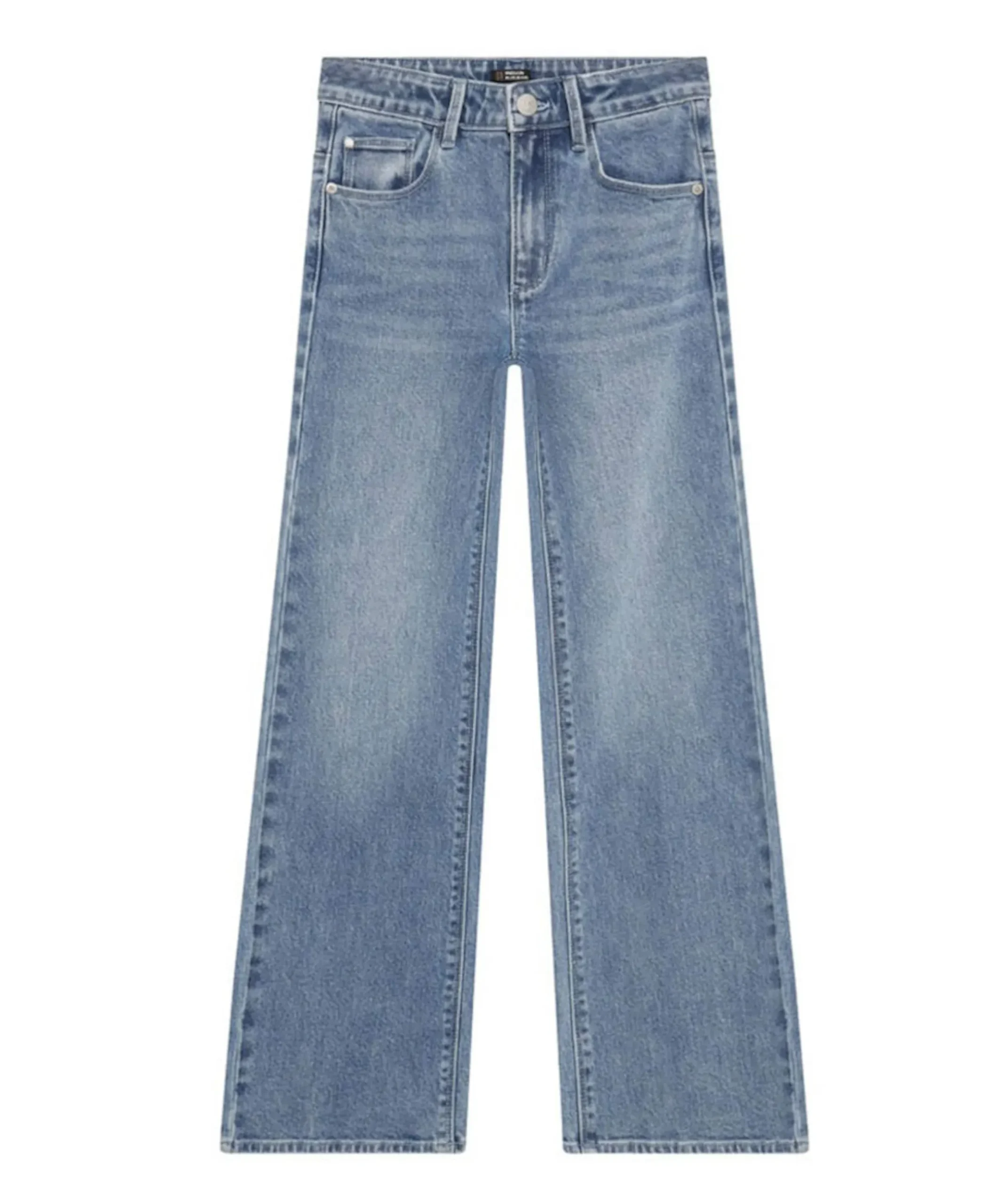 Wide Fit meisjes jeans blauw