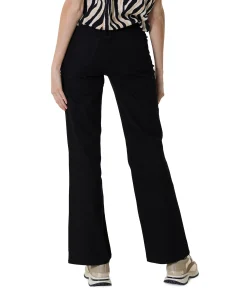 Wide leg broek zwart