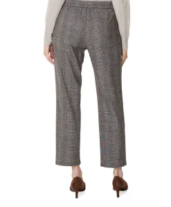 Wide leg dames broek bruin