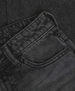 Wide Loose Fit Black Jeans jongens jeans zwart