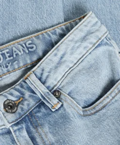 Wide Loose Fit Blue jongens jeans blauw