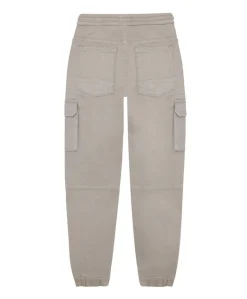 Wide Loose Fit jongens jeans grijs