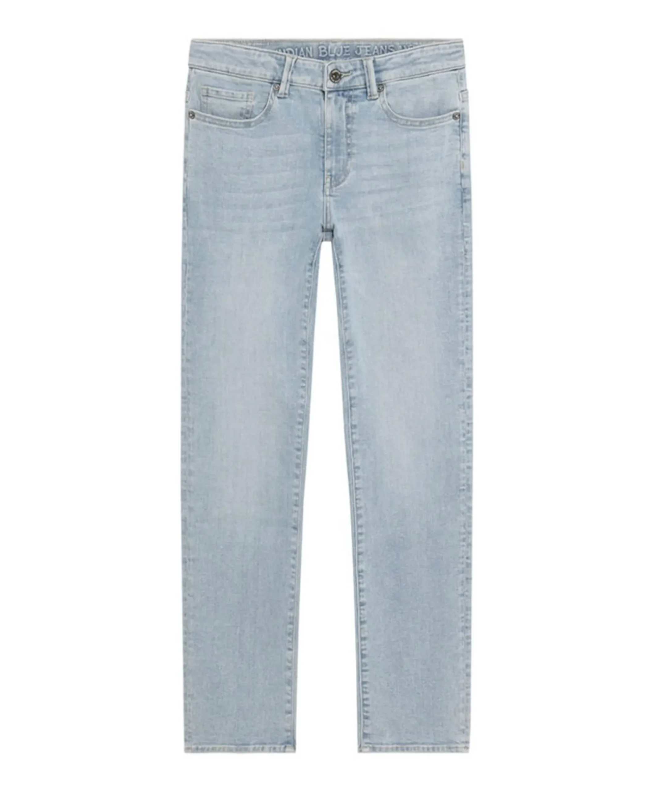 Wide Straight Fit Blue jongens jeans blauw
