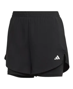 W Min 2in1 shorts zwart