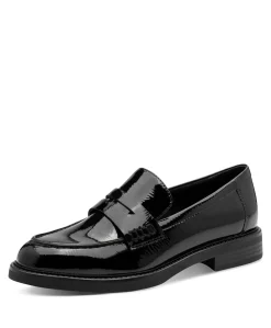 Women Slip-on dames loafers zwart